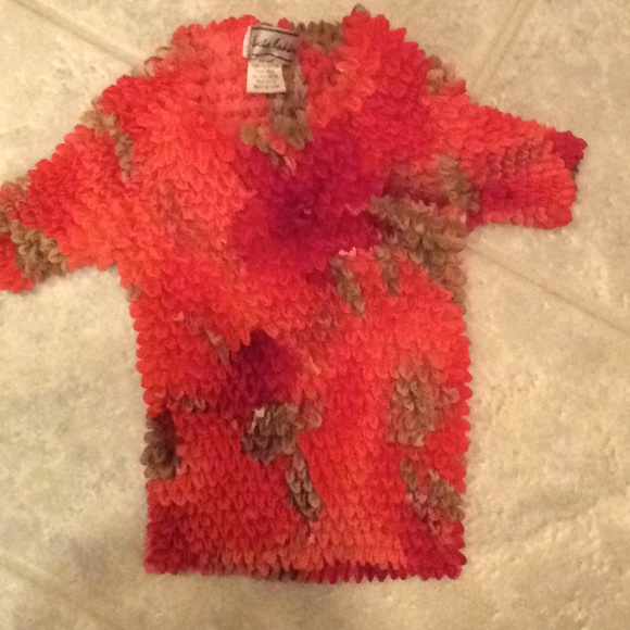 Orange Lucia Lukken Shirt - Picture 3 of 7